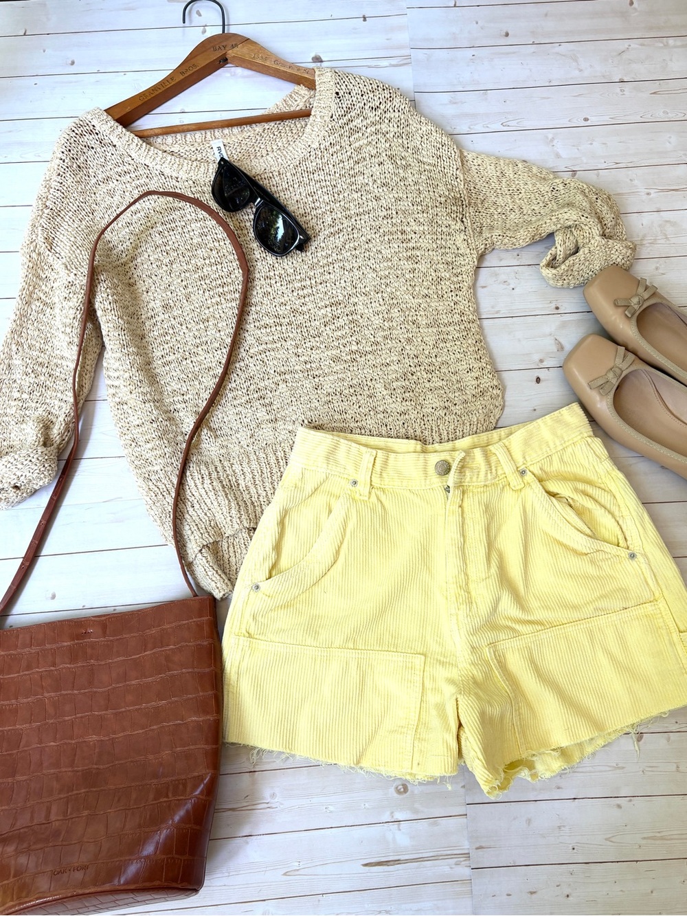 BDG cutoff carpenter shorts